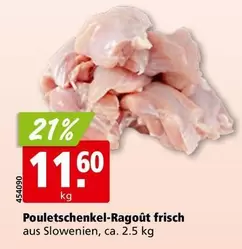 Pouletschenkel-Ragoût frisch