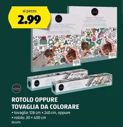 ROTOLO OPPURE TOVAGLIA DA COLORARE