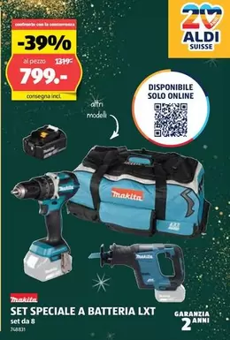 Makita - SET SPECIALE A BATTERIA LXT