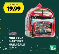 MINI-FEUX D'ARTIFICE HALLI GALLI