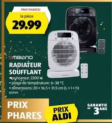 RADIATEUR SOUFFLANT