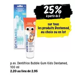 Dentifrice Bubble Gum Kids