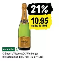 Crémant d'Alsace AOC Wolfberger