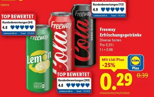 Erfrischungsgetränke