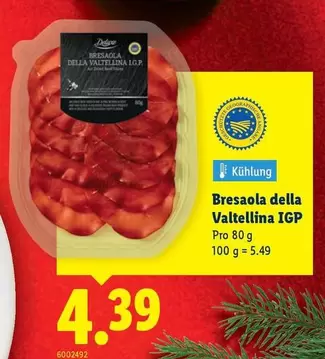 Bresaola della Valtellina IGP