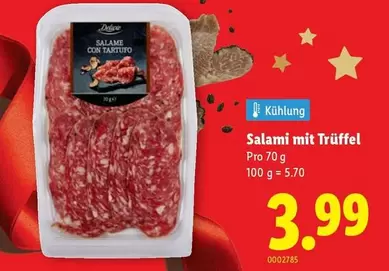 Salami mit Trüffel