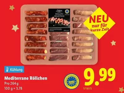 Mediterrane Röllchen