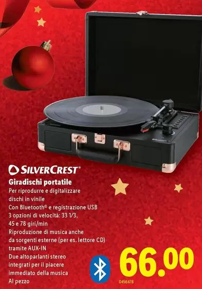 Giradischi portatile