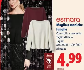 Maglia a maniche lunghe