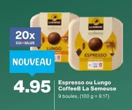 Espresso ou Lungo