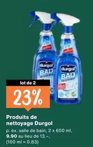Produits de nettoyage