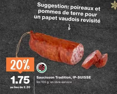 Saucisson Tradition, IP-SUISSE