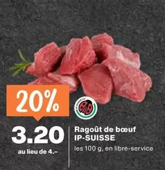 Ragoût de bœuf IP-SUISSE