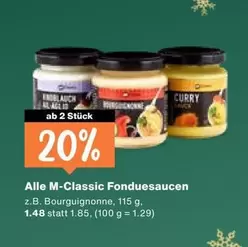 M-Classic Fonduesaucen