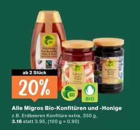 Bio-Konfitüren und -Honige