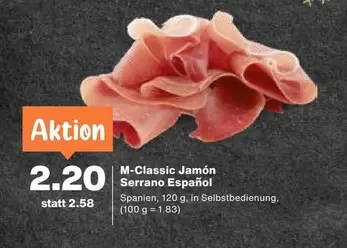 Jamón Serrano Español
