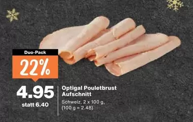 Pouletbrust Aufschnitt