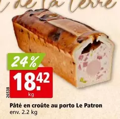 Pâté en croûte au porto