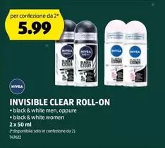 Nivea - INVISIBLE CLEAR ROLL-ON