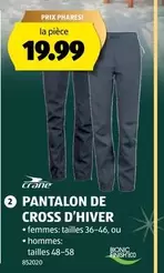 PANTALON DE CROSS D'HIVER