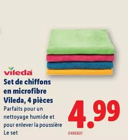 Set de chiffons en microfibre