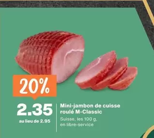 Mini-jambon de cuisse