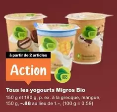 Action - Yogourts