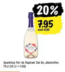 Sparkling Flor de Raphael Dal Bo, alkoholfrei