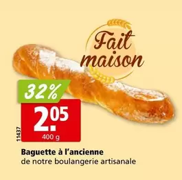 Baguette à l'ancienne