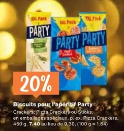 Biscuits pour l'apéritif Party