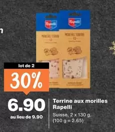 Terrine aux morilles