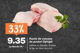 Hauts de cuisses de poulet