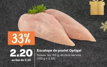 Escalope de poulet