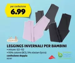 LEGGINGS INVERNALI PER BAMBINI