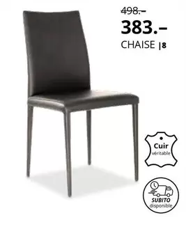CHAISE J8