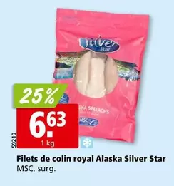 Royal - Filets de colin royal Alaska Silver Star