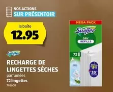 Swiffer - RECHARGE DE LINGETTES SÈCHES