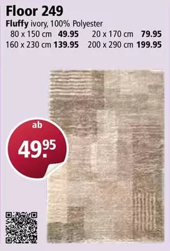 Fluffy ivory, 100% Polyester