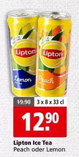 Ice Tea Peach oder Lemon