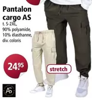 Stretch - Pantalon cargo AS