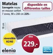 Matelas Savognin noyau