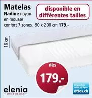 Nadine noyau en mousse