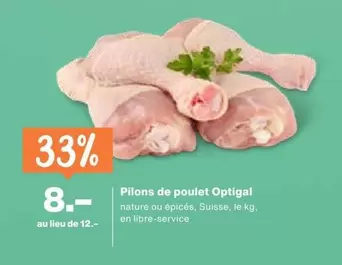 Pilons de poulet Optigal