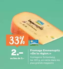 Fromage Emmenspitz
