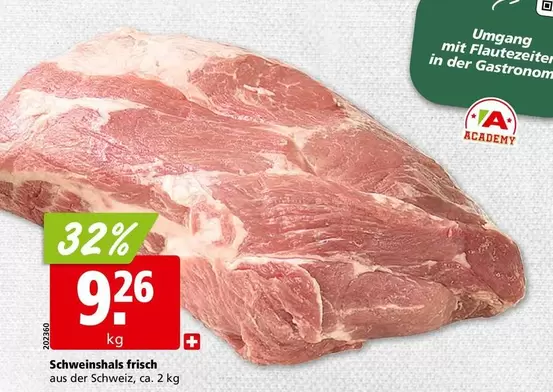 Schweinshals frisch