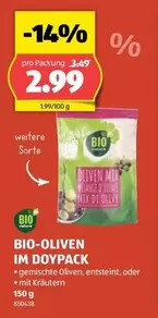BIO-OLIVEN IM DOYPACK