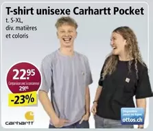 T-shirt unisexe Pocket
