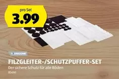 FILZGLEITER-/SCHUTZPUFFER-SET
