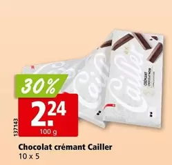 Cailler - Chocolat crémant