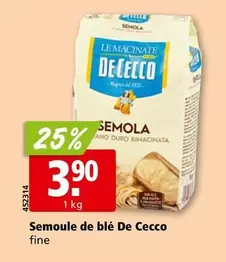 Semoule de blé De Cecco